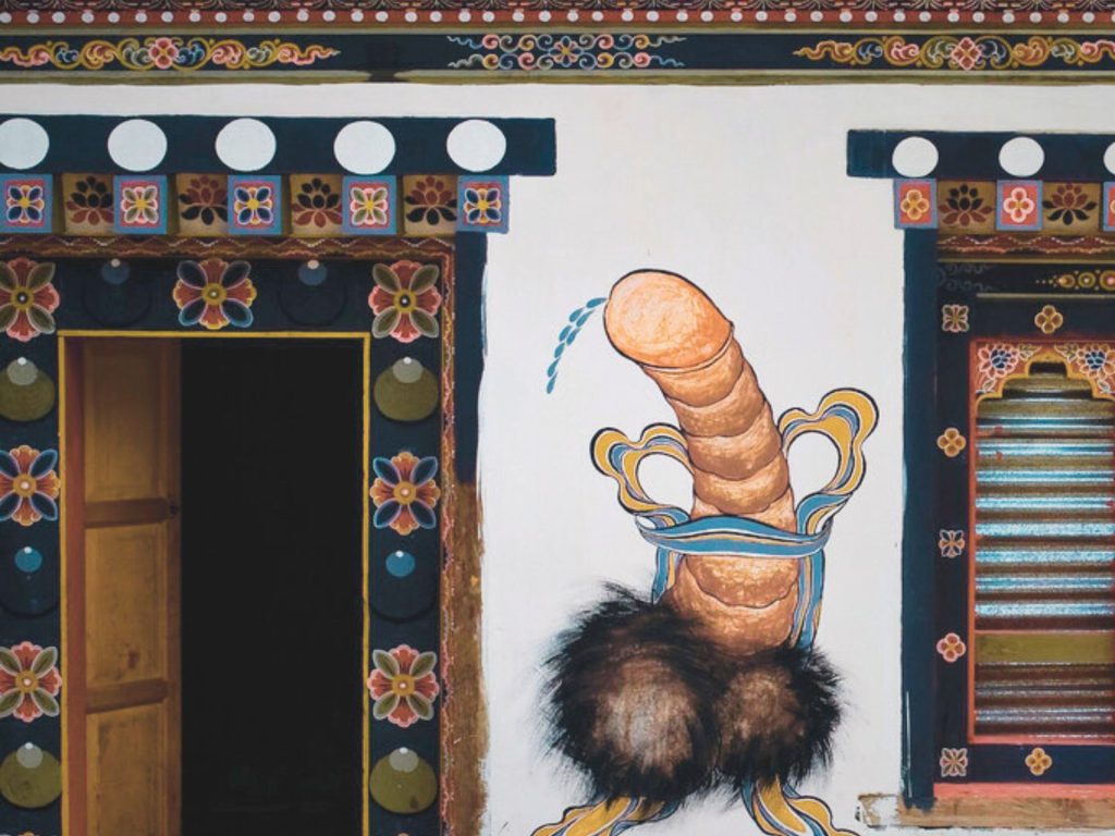 Happiness Discovery-Phallus Village-Bhutan