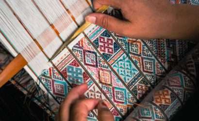 Traditional textile weaving center at Khoma Village in Lhuntse Eastern Bhutan